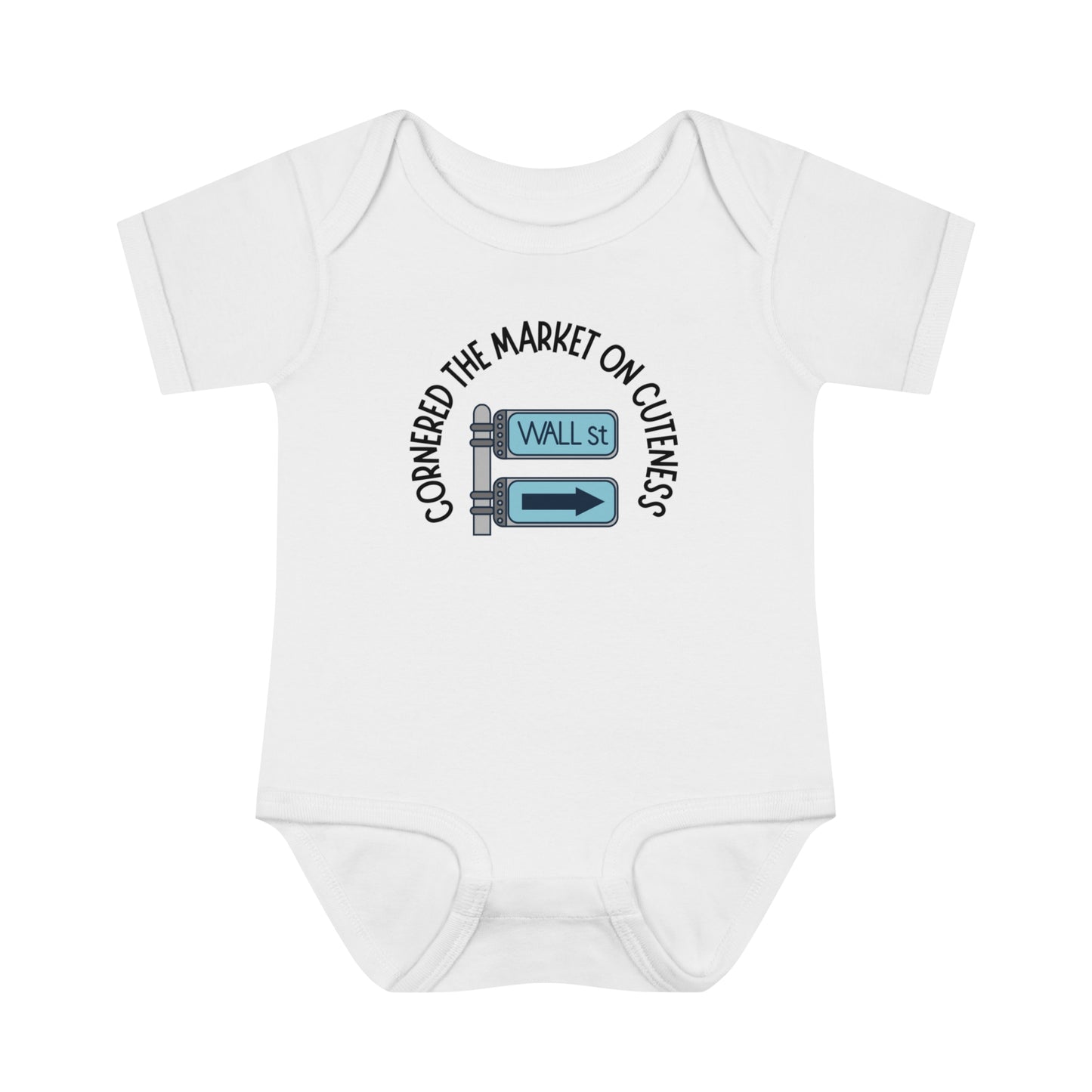 Cornered the Market on Cuteness Baby Onesie