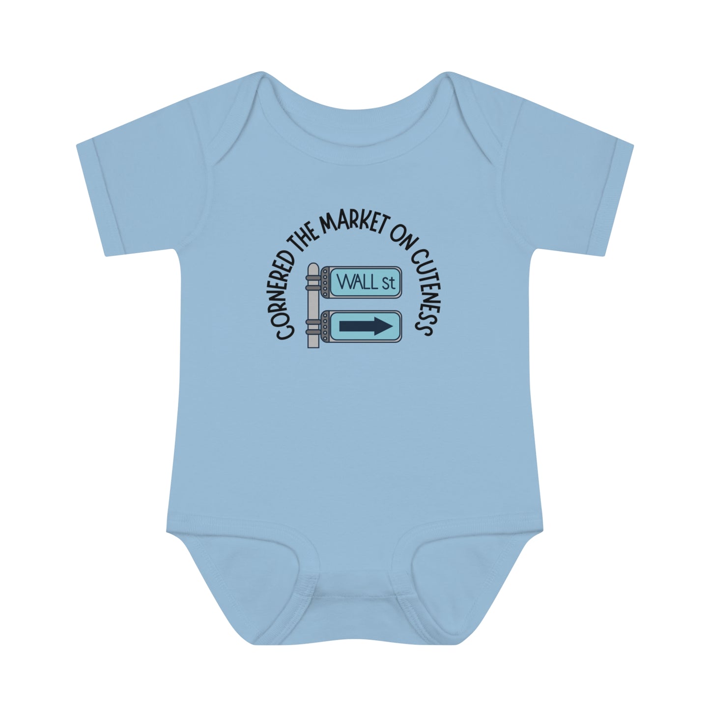 Cornered the Market on Cuteness Baby Onesie