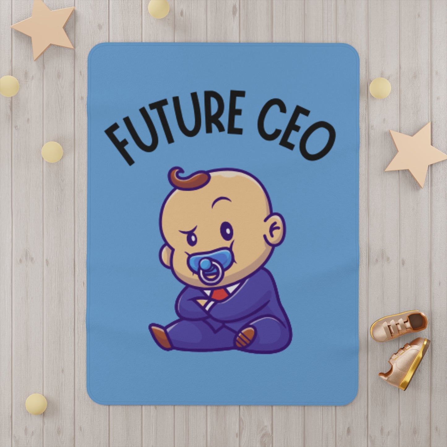 Future CEO Toddler Blanket