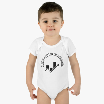 Cutest Asset in the Portfolio Baby Onesie